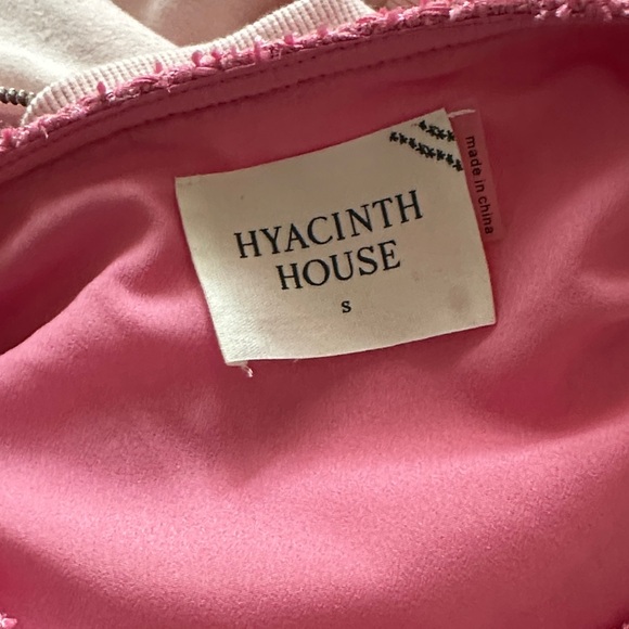 Hyacinth House Pink Textured Button-Up Dress - Picture 4 of 7
